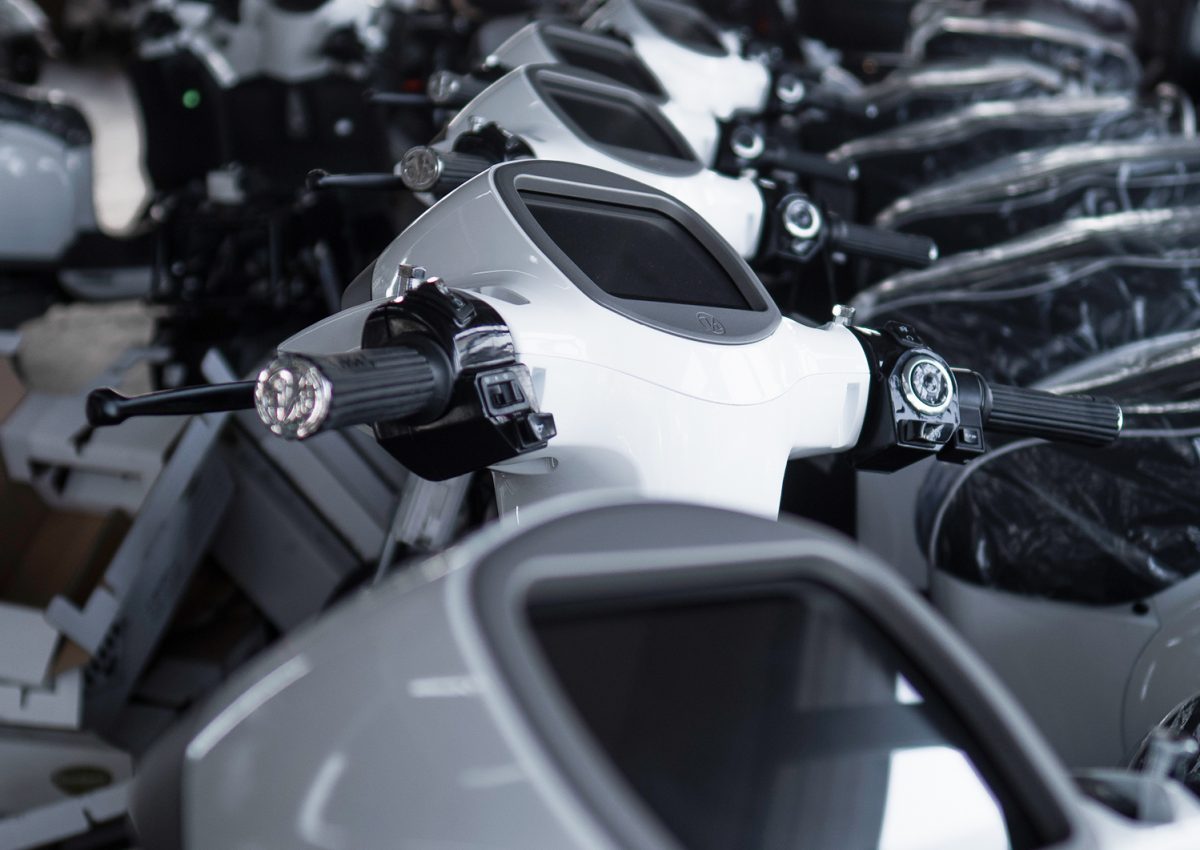 Elektroroller Kumpan leihen Sharing Solutions 